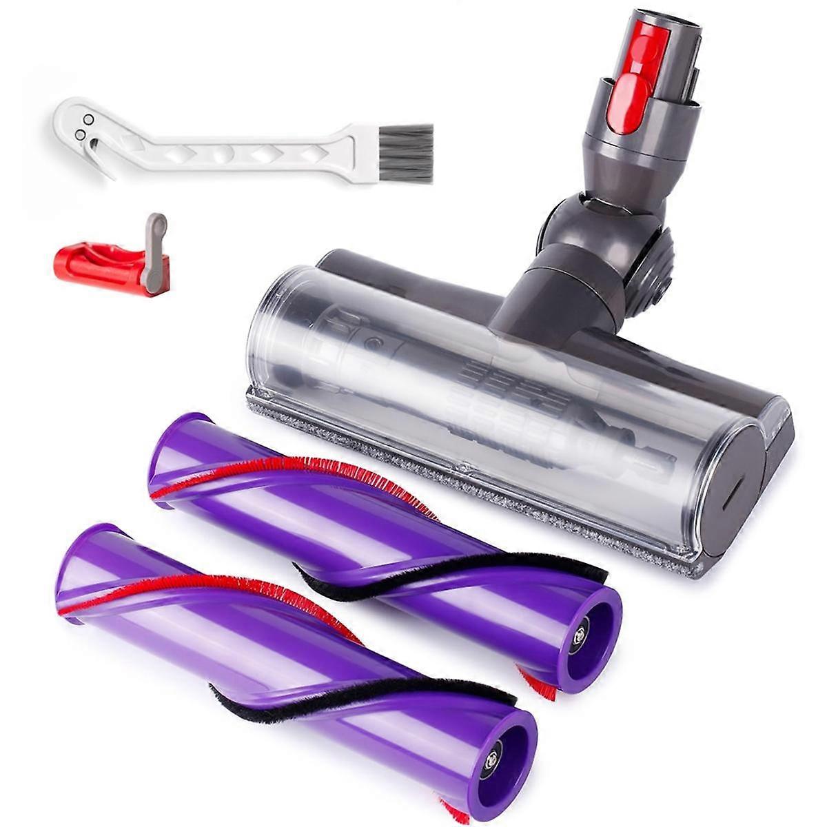Quick-Release Moterhead Replacement Cleaner and Roller Brush Kit Compatible for V7V8V10V11V1Vacuum