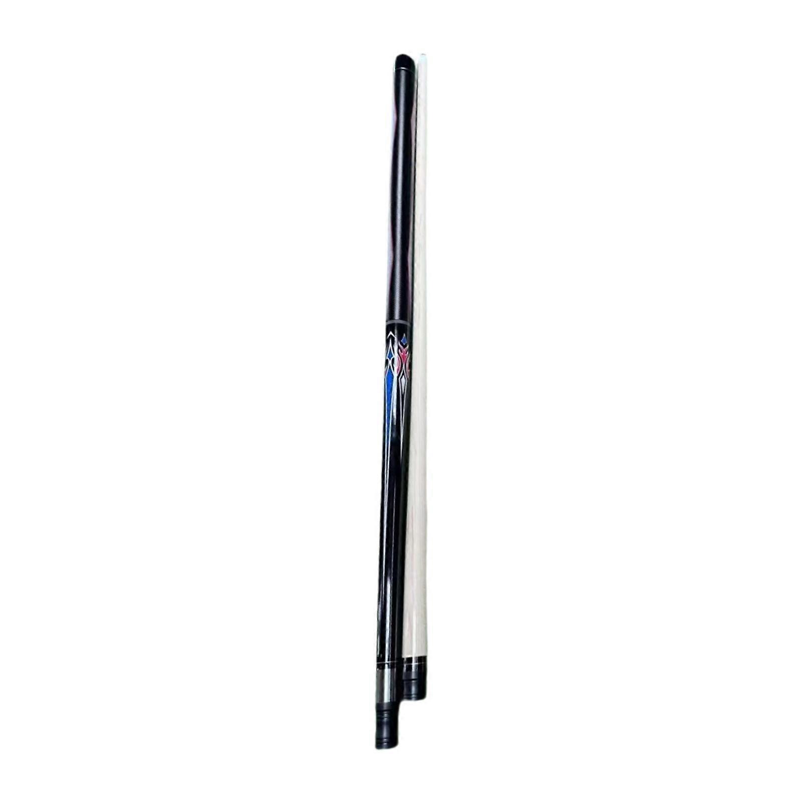 Havuz Cue Stick 57 "Ahşap Bilardo Cue Stick Erkekler Kadınlar için Yeni Başlayanlar Havuz Oyunu Siyah