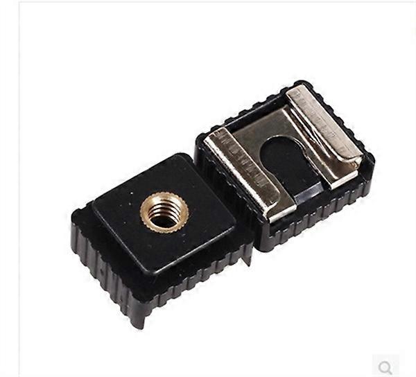 SC-6 Flash Base Flash Hot Shoe Socket Adapter Hot Shoe Mount 1/4 Dowel Port