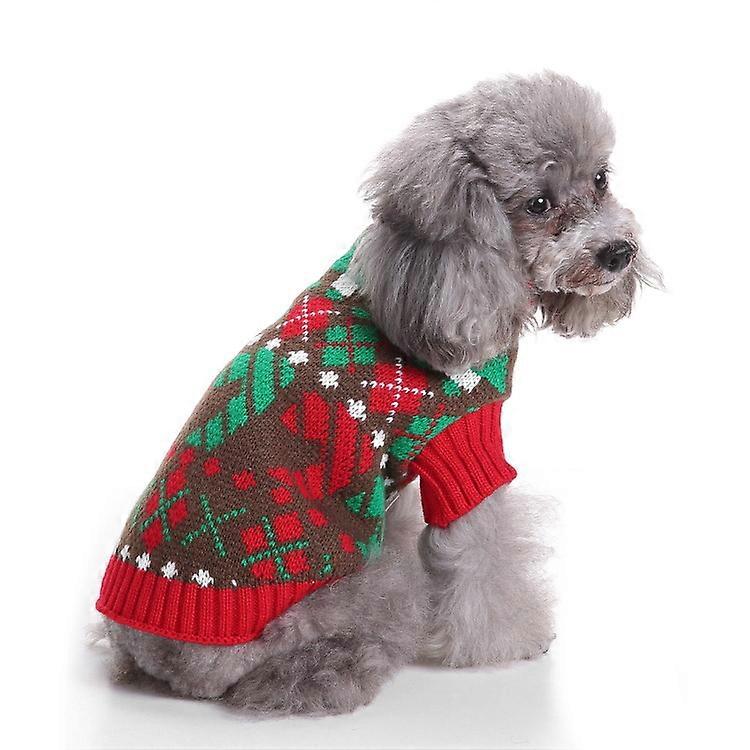 Dog Snow Sweater Snowman Sweater Christmas Dog Holiday Sweater New Year Christmas Sweater Pet Clothes Dog and Cat (S)