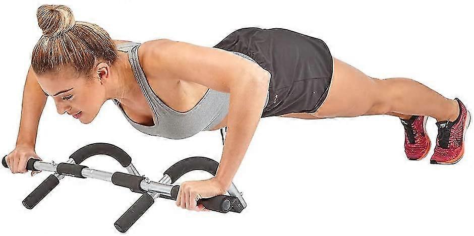 مدخل ممارسة اللياقة البدنية قوة الجسم تجريب الذقن حتى الجلوس سحب ما يصل شريط