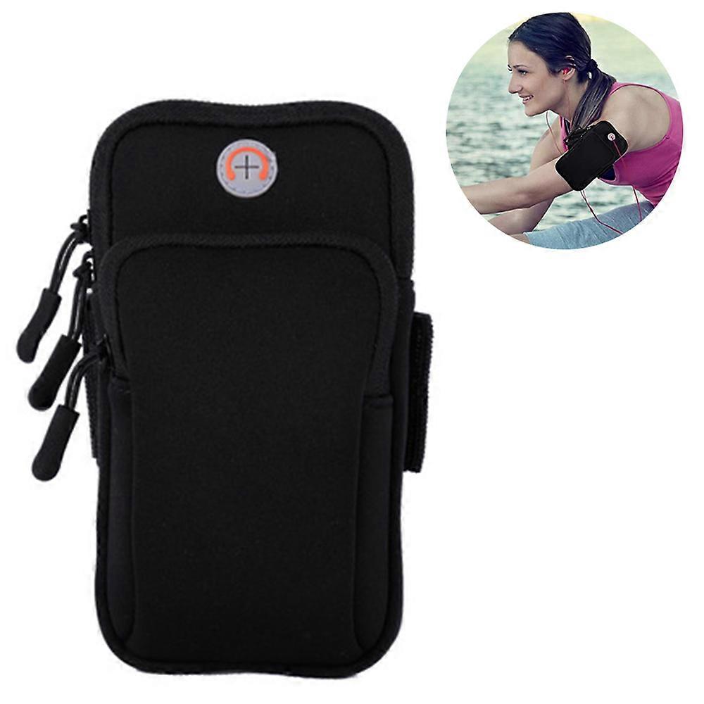 Universal Running Armband, Arm Cell Phone Holder for Running, Fitness, and Gym Workouts