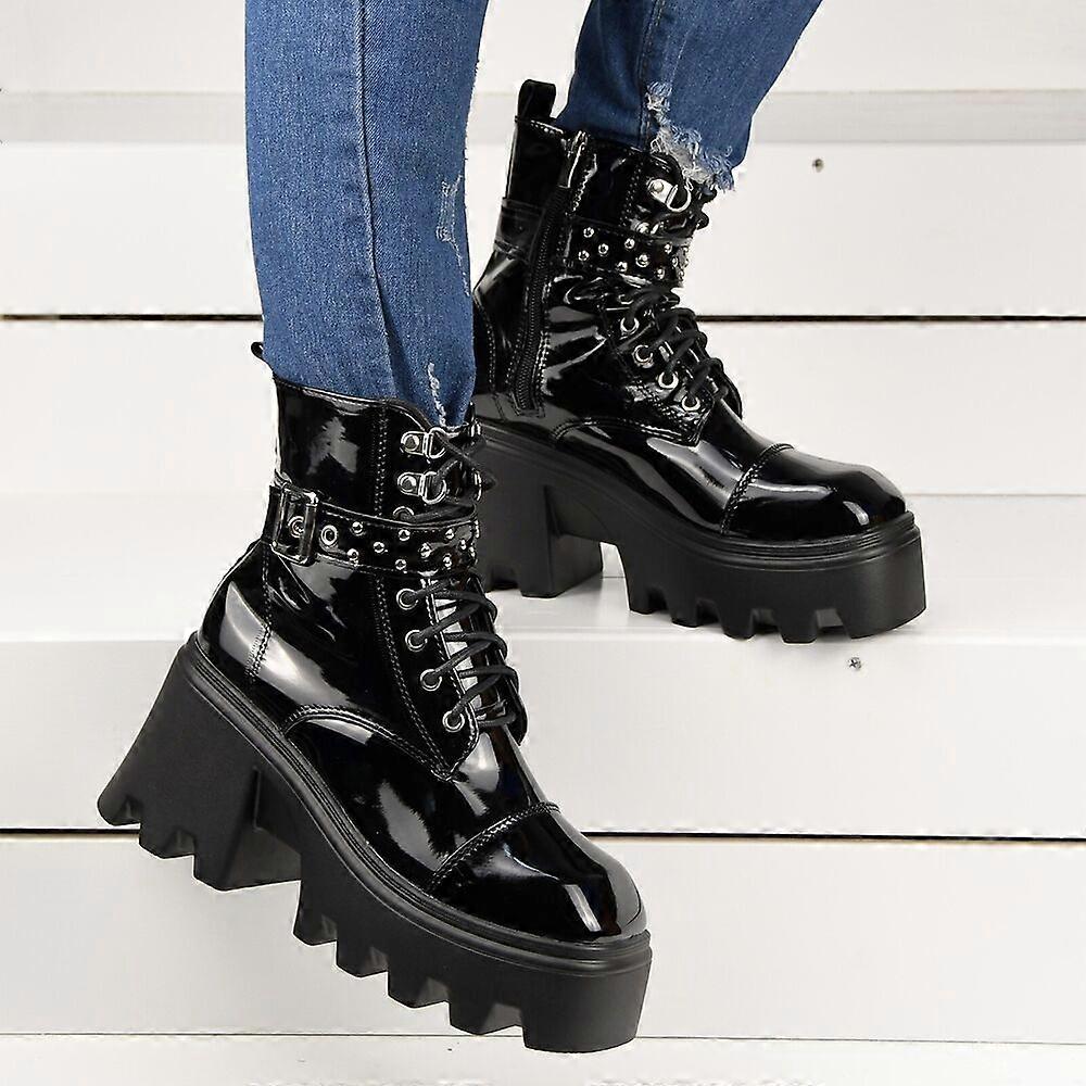 Damenschuhe Mode Dicke Sohle Mid Langarm Stiefel Plüschstiefel Frauen Regen