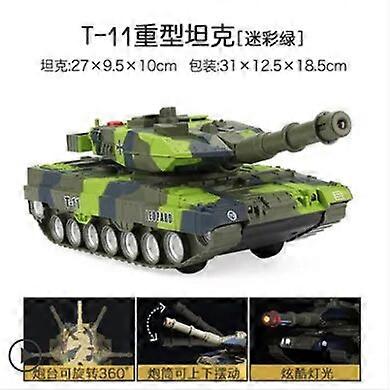 Children's Toy Car Non-remote Control Traffic Toy Simulation Model Military Tank Can Shoot Bullet Return Armored Missile Vehicle