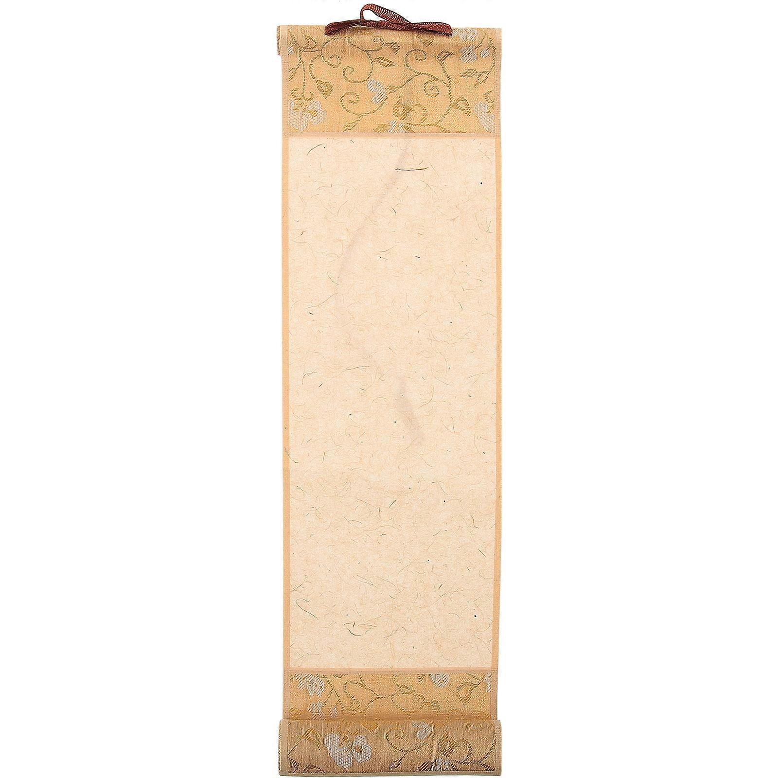 Blank Scroll for Painting Chinese Blank Calligraphy Paper Chinese Painting Scroll Blank Painting Paper