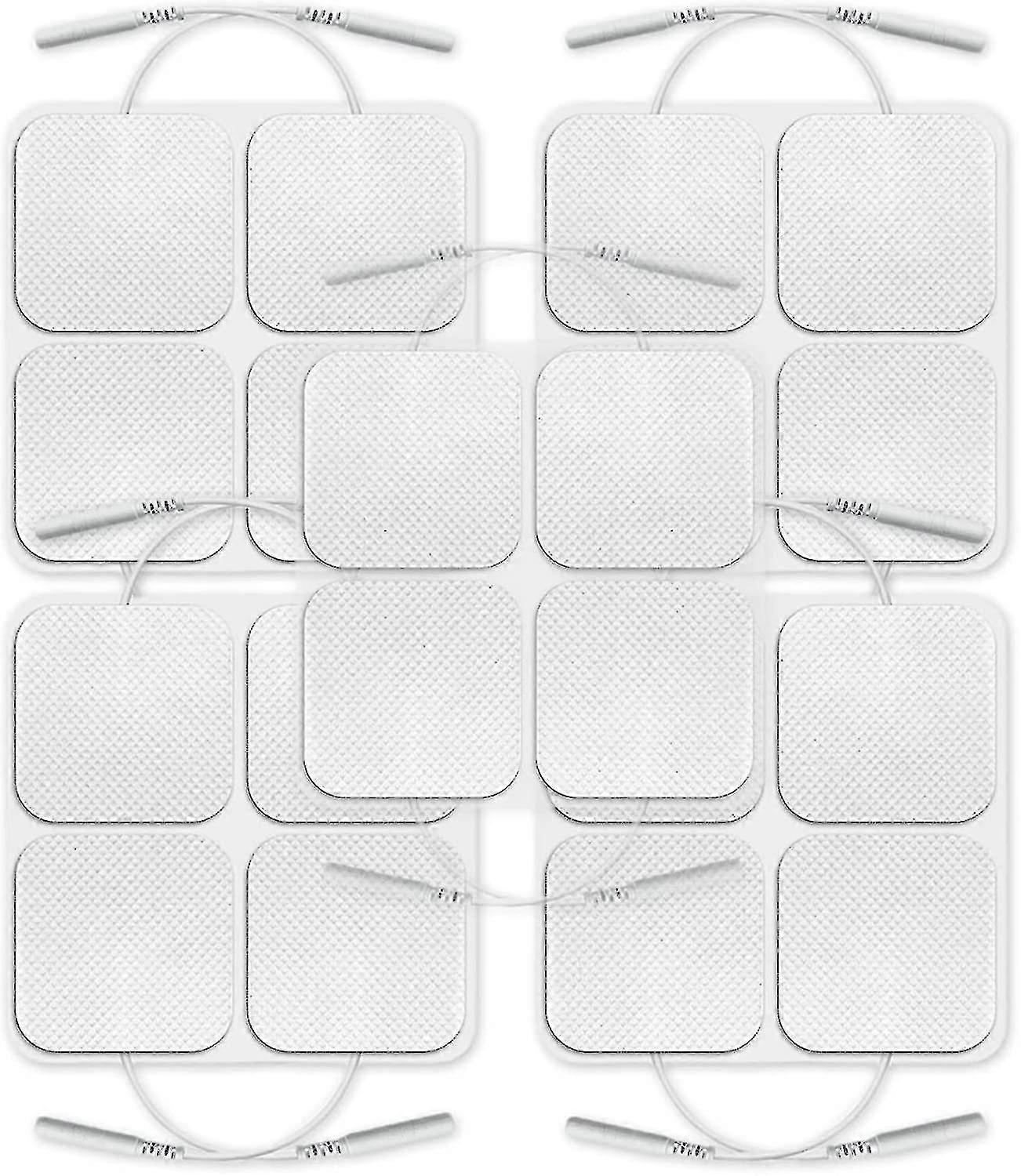 20 Axion Electrodes 5x5cm Wired Connection By 2mm Plug