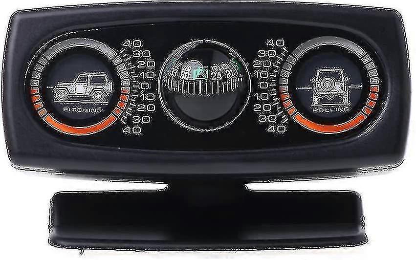 3 en 1 voiture boussole inclinomètre angle pente niveau mètre - trouver le gradient et l’équilibre
