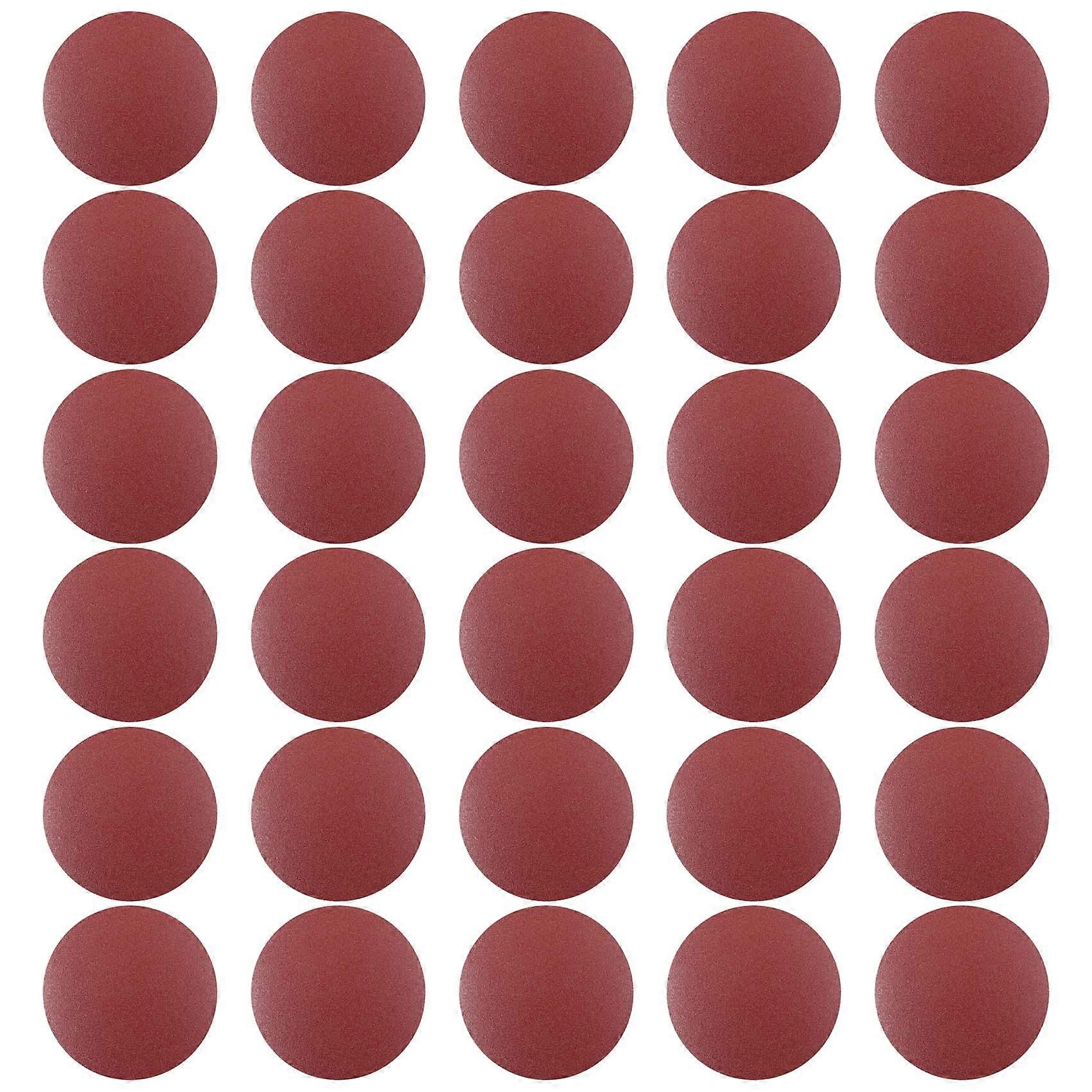 30pcs/set 5inch 125mm Round sandpaper Disk Sand Sheets Grit 80/100/120/180/240/320 and Loop Sanding