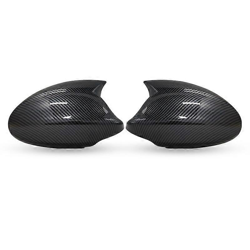 Sidespeildeksel bakfra for BMW E90 E91 E92 E93 E81 E87 E82 E88 3 1-serie M Tilbehør Karbonfiberglans