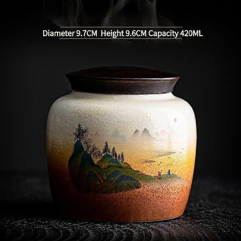 Keepsake Urn Container for Ashes Pet Memorial Cremation Urns Ceramic Urn Funeral Urns for Human Ashes Dog Urn Ashes for Human 1 as picture