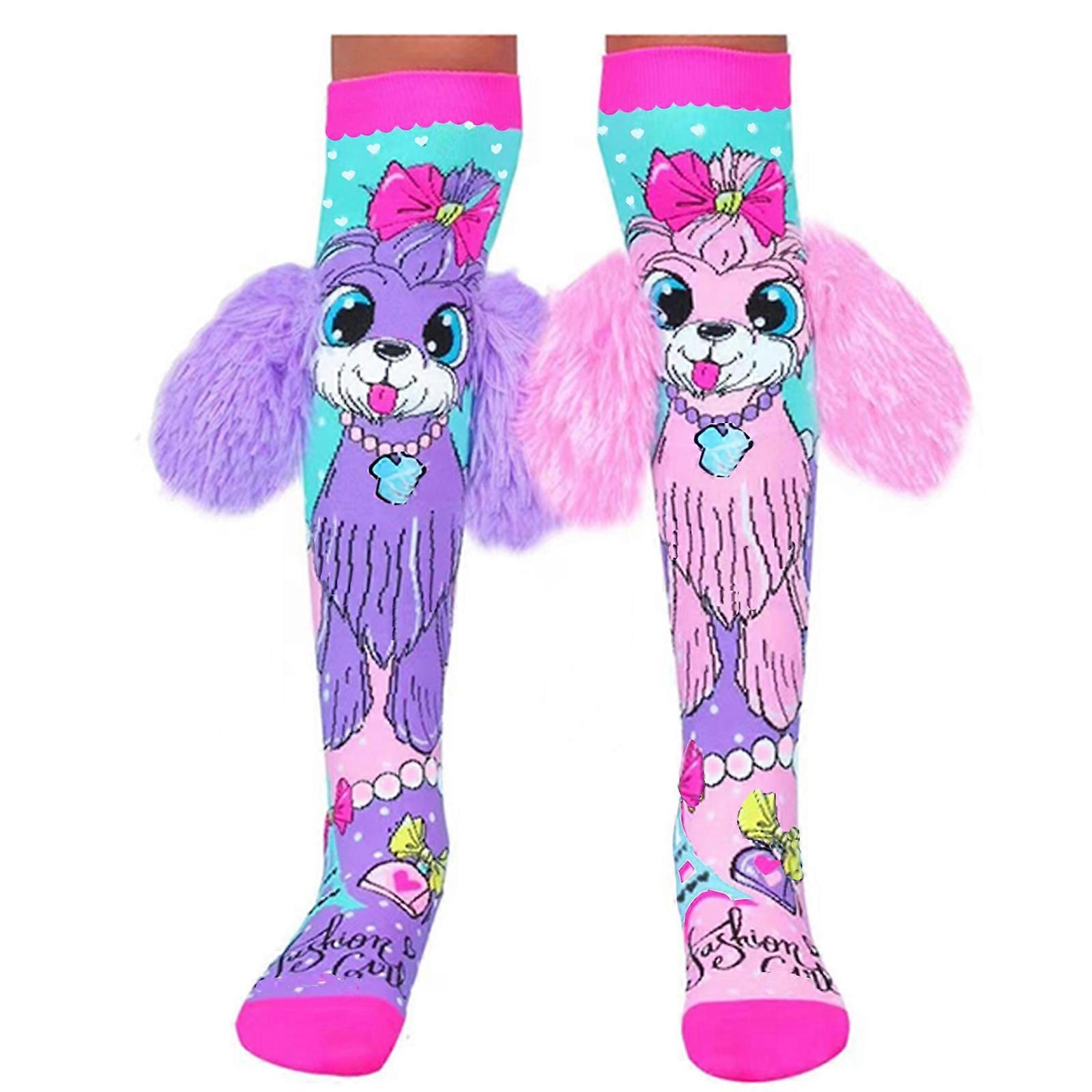 Coco in Paris Socks - Adorable Knee-High Socks With Fluffy Ears