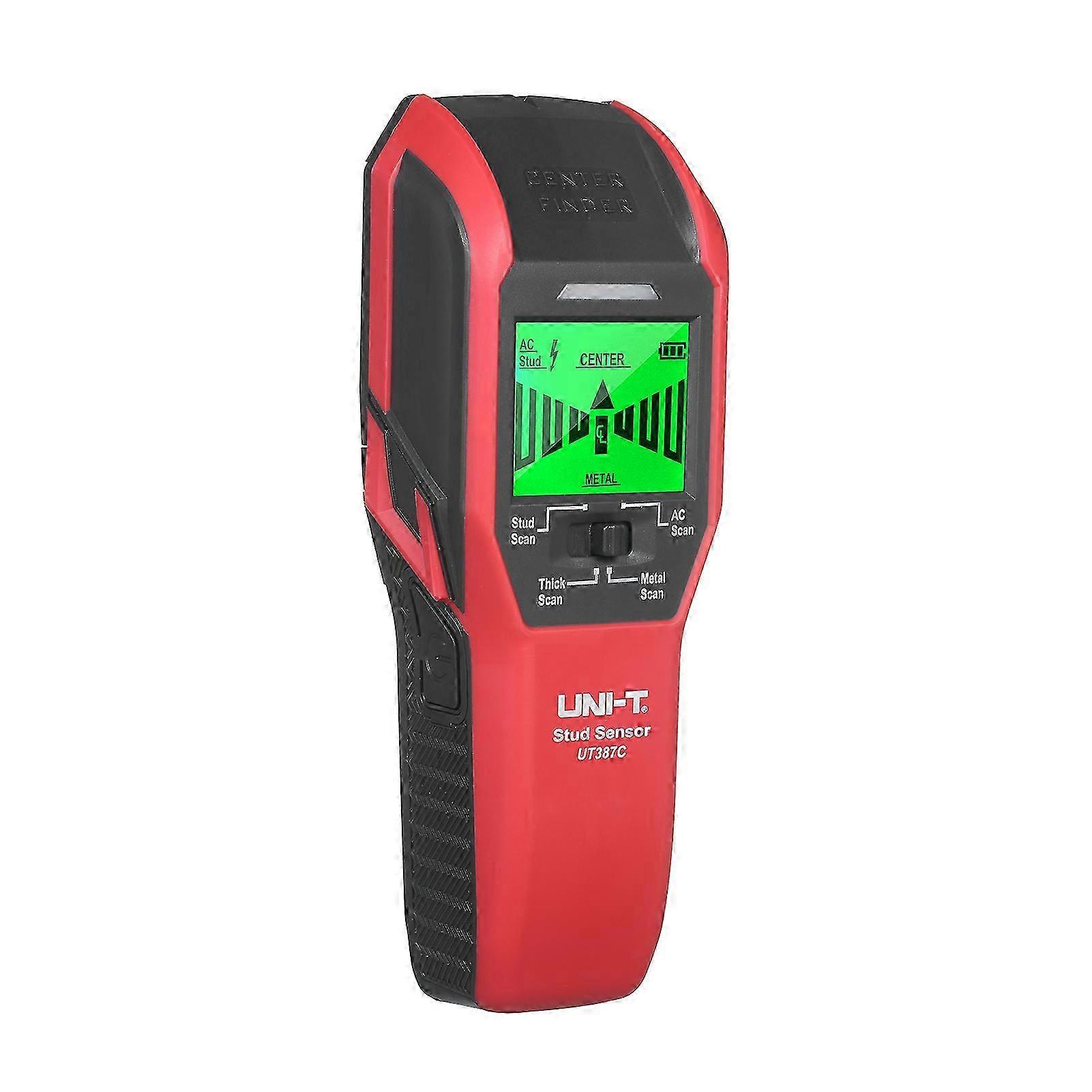 UNI-T Stud Finder Wall Scanner Stud Detector Digital Wall Detector Metal Detector AC Wire Detector 2-inch LCD Digital Wood Center Finding Metal Studs
