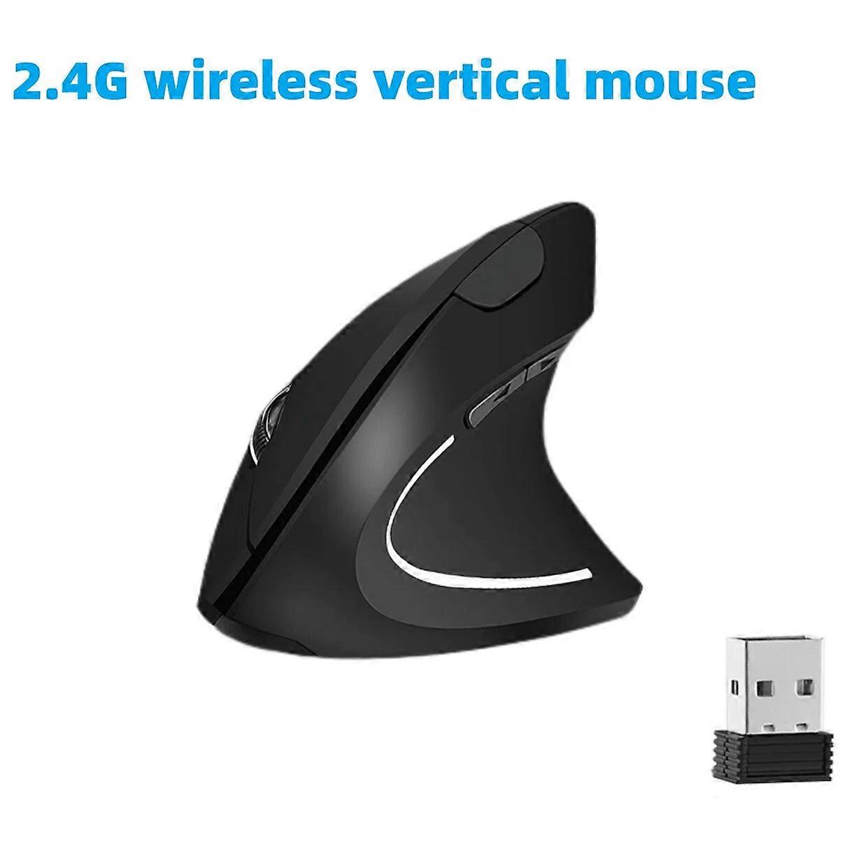 3 Levels DPI for Laptop, PC, Computer, Desktop, Notebook, Specially for Right~handers Wireless Vertical Mouse Mice & Trackballs