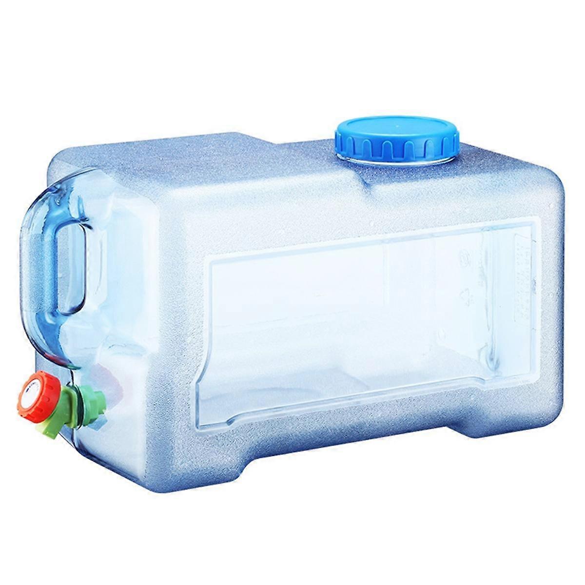 Capacity Outdoor Water Bucket Portable Water Tank Container with Faucet Driving Water Tank Picnic Accsesorios