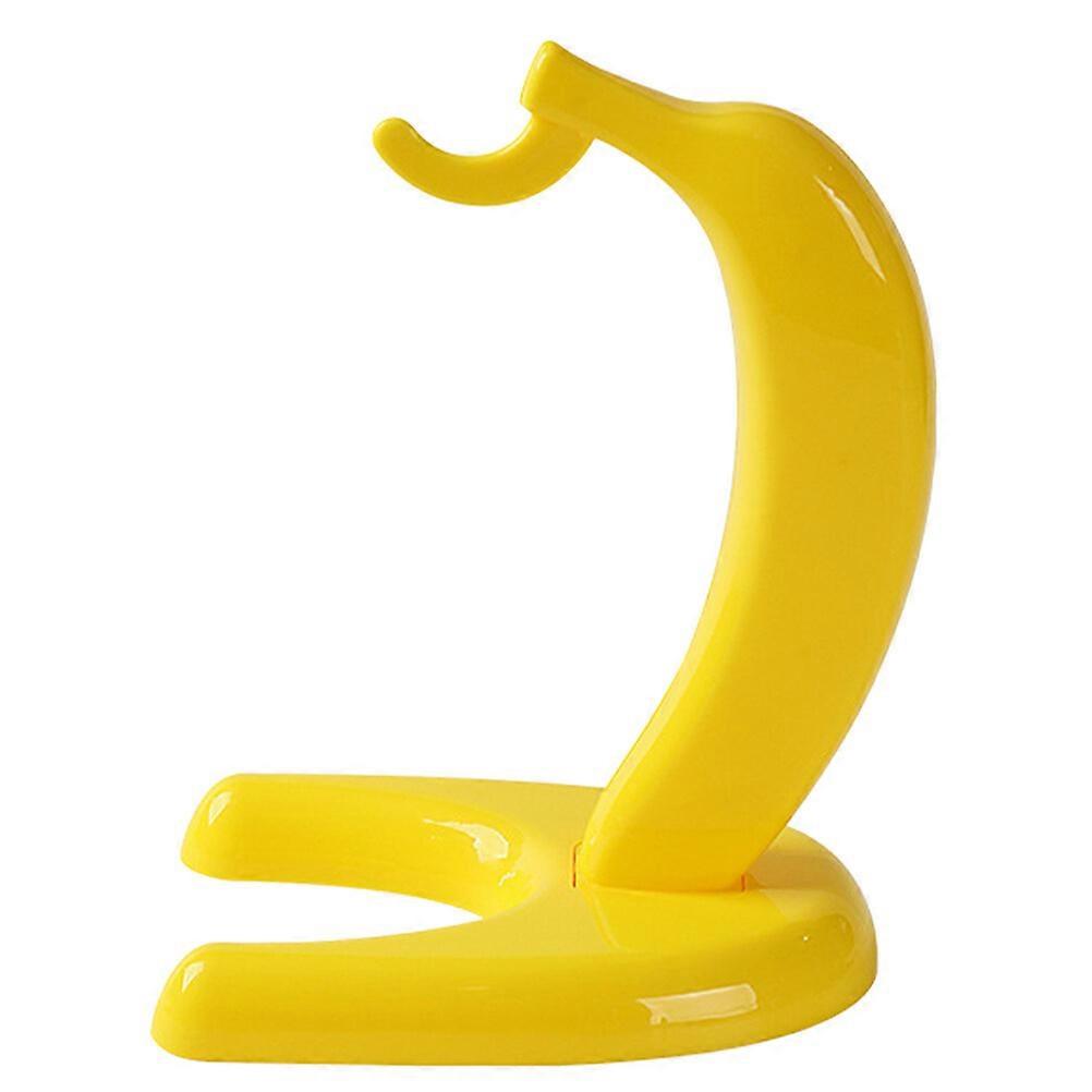 Banan Holder Stand Banana Hanger Hook Desktop Avtakbar Banan Hanging Hook
