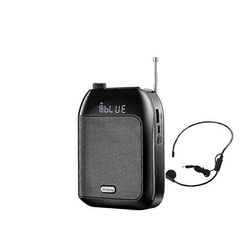 T9 Megaphone UHF Wireless Bluetooth Speaker 15W Cordless Voice Amplifier Loudspeaker 7.4V Lautsprecher FM Radio Audio Components