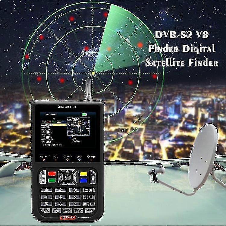 Baiming Instrumentbaiming Instrument3,5 Zoll LCD Digital Display Detektor Digital Detect Instrument Dvb-S / S2