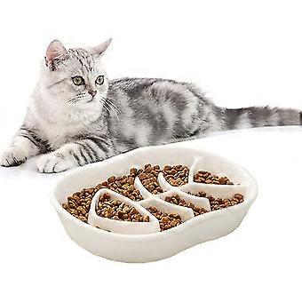 Ceramic Slow Er Cat Dog Bowls - Fisne Fun