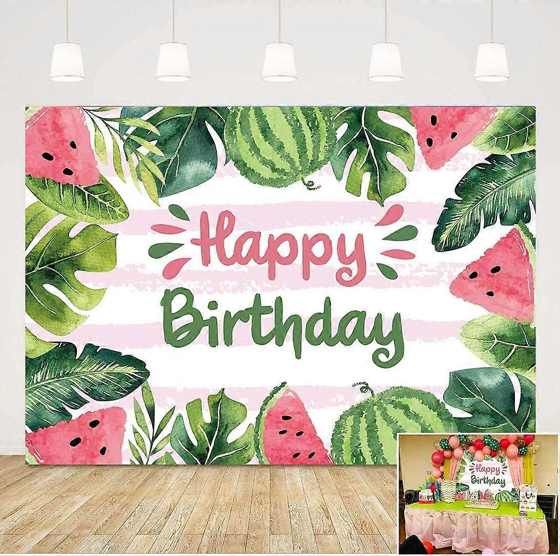 Colorful Fruit Theme Birthday Party Arch Backdrop Kit Banner