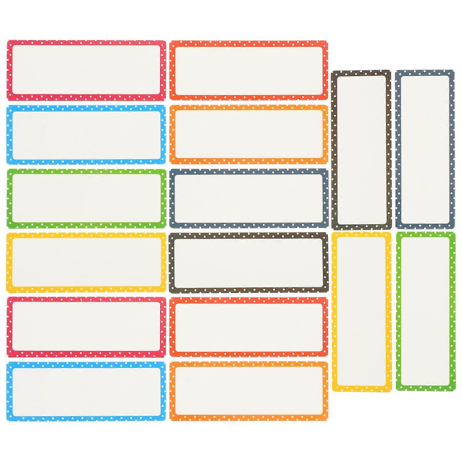 16 Sheets of Writable Magnets Labels Magnet Name Tags Name Label Stickers for Office