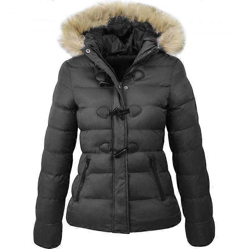 Women's Puffer Hooded Coat Warm Thicken Winter Jacket Outerwear