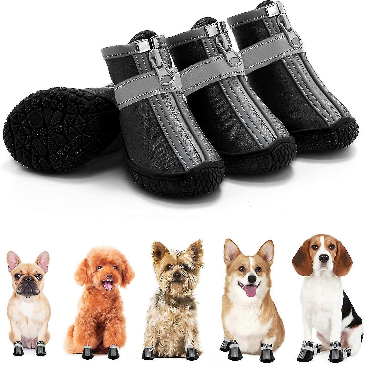 Breathable Dog Walking Shoes Dog Boot For Small Medium Dogs, Puppy Shoes