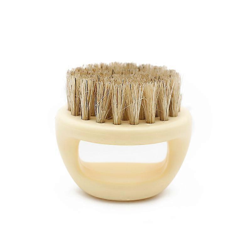 Men Beard Shaving Brush Wild Boar Fur Soft Barber Salon Facial Cleaning Shave Tools Razor Brush With Handle Styling Accessory