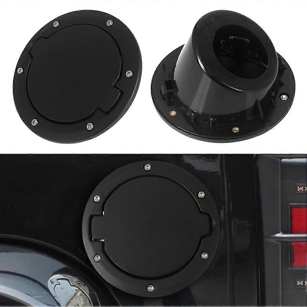 Acaigel Gas Tank Cap Filler Fuel Cover For Jeep Wrangler JK 2007-17
