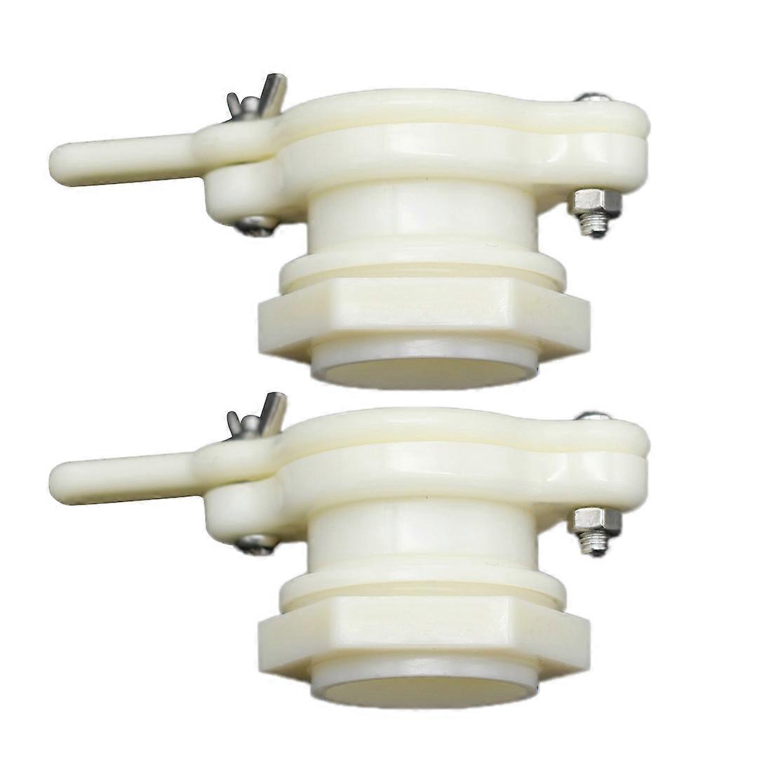 2Pcs Honey Gate Valve Honey Extractor Honey Tap Beekeeping Bottling Tool Qinhai