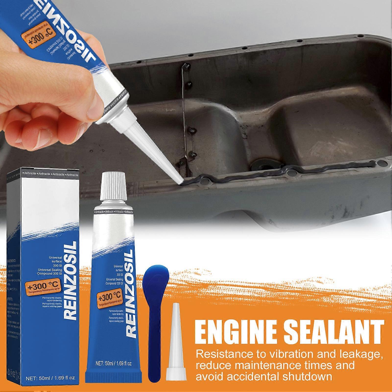 1 Set 50ml Engine Sealant High Temperature Resistant Strong Adhesive Car Motor Gap Seal Glue Repair Paste Auto Supplies mengxi