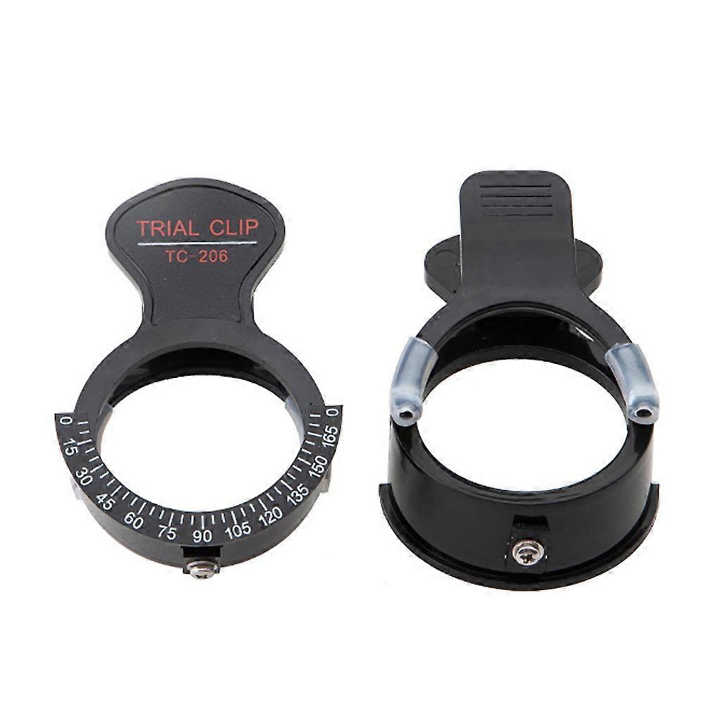 2pcs Adjustable Trial Lens Frame Clip for Optometry in Ophthalmic Optical Shops