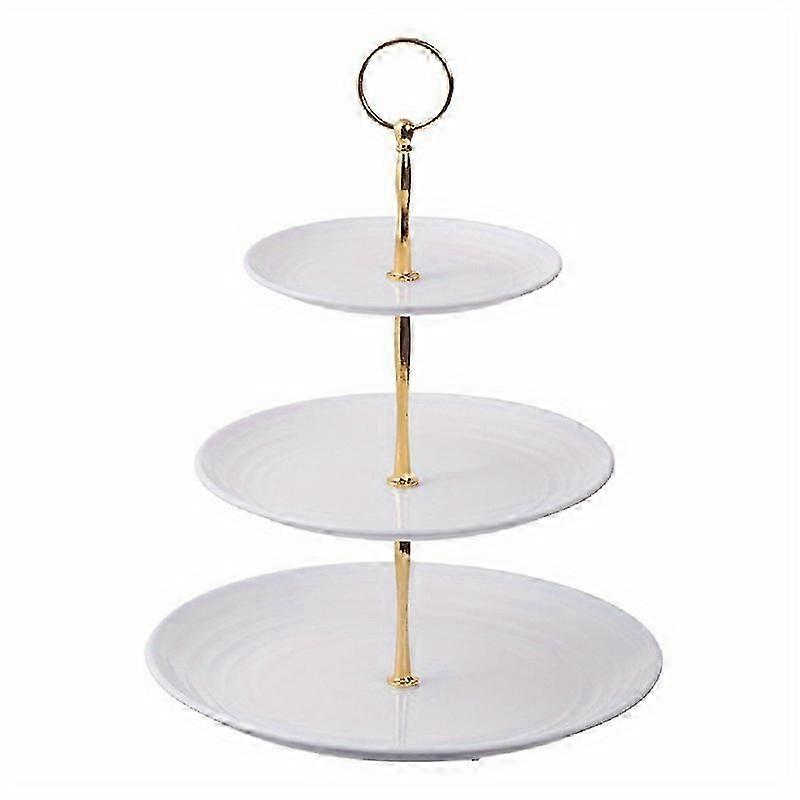 Tyylikäs 5-osainen kakku- ja cupcake-telinesarja sisältää 2 suurta 3-kerroksista jalustaa ja 3 tarjoilualustaa esillepanoon, jotka ovat ihanteellisia häihin, syntymäpäiviin, teekutsuihin ja