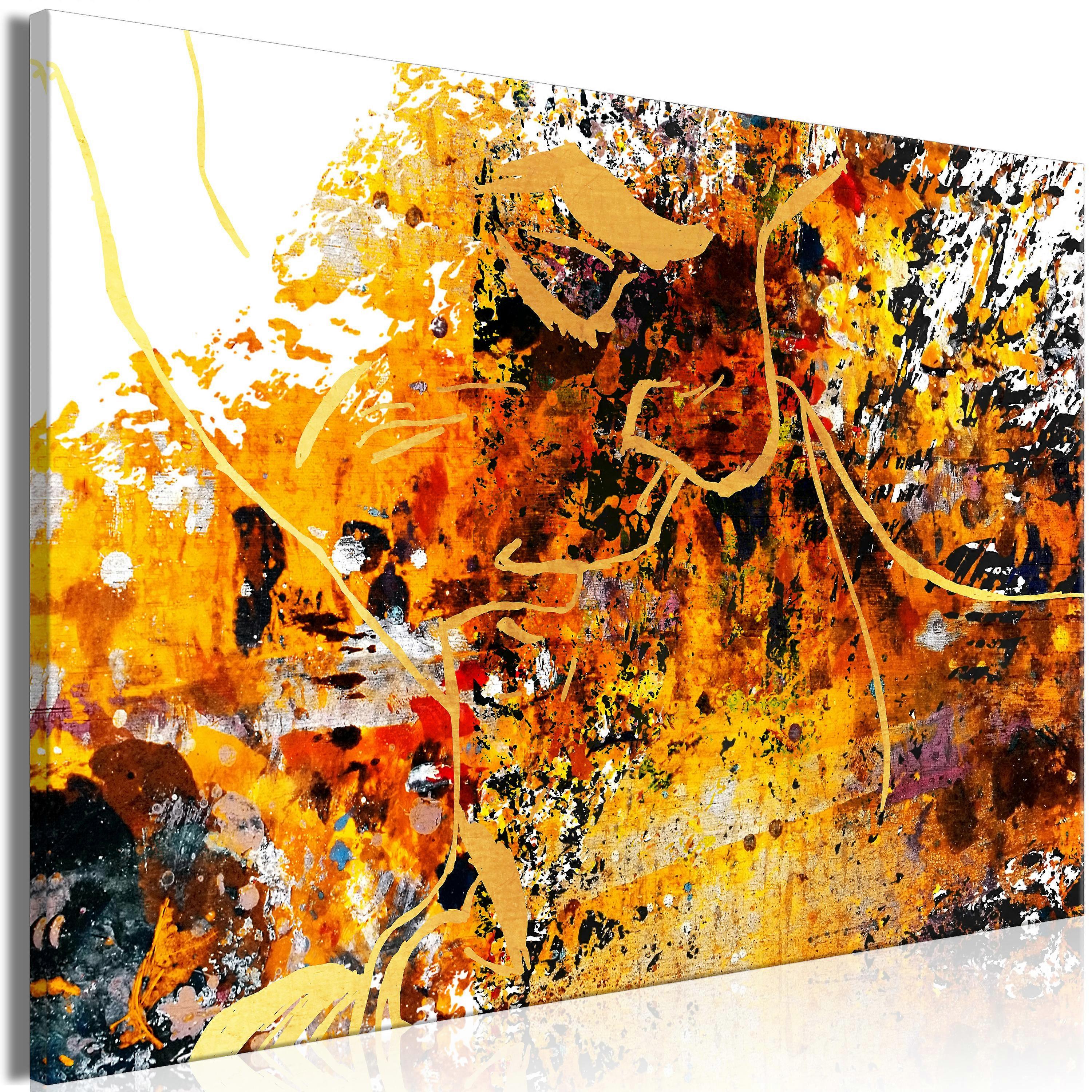 Canvas Print - Kiss Explosion (1 Part) Wide
