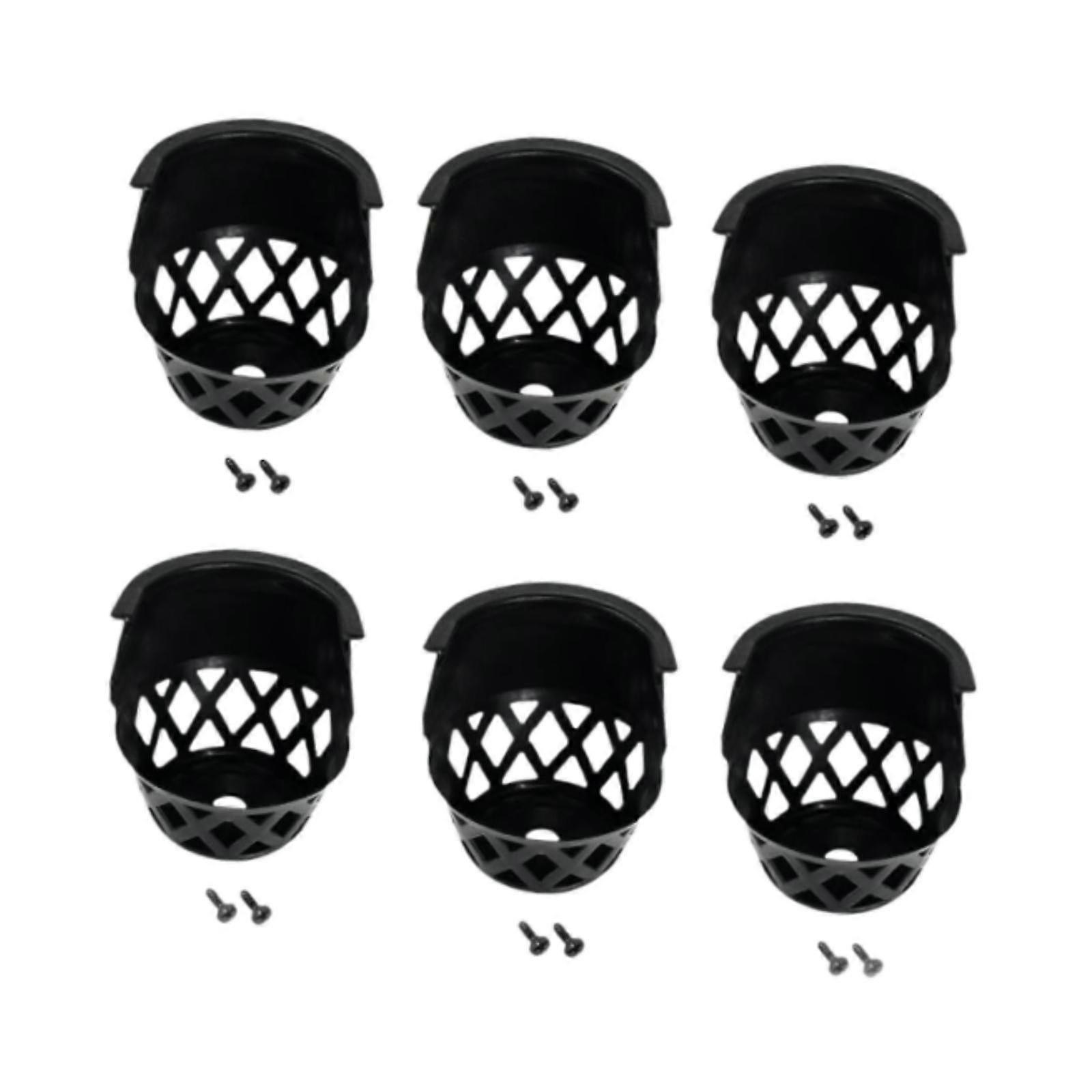 6Pcs Billiard Pool Table Pockets Replacement for Indoor Game Sports Practice