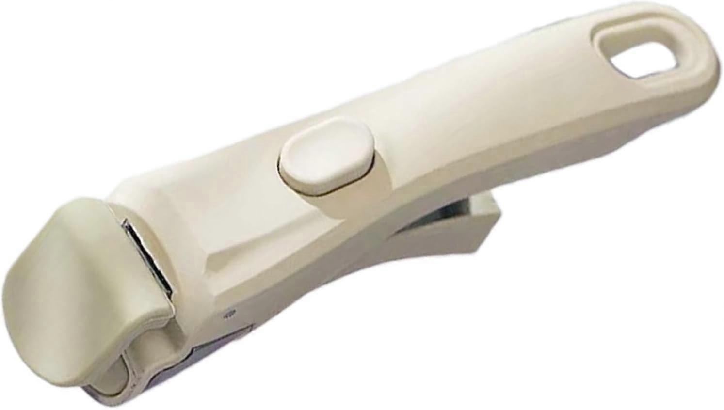 Replacement Pan Gripper, Removable Pot Handle, Ergonomic Replacement Cookware Grip Handle, White