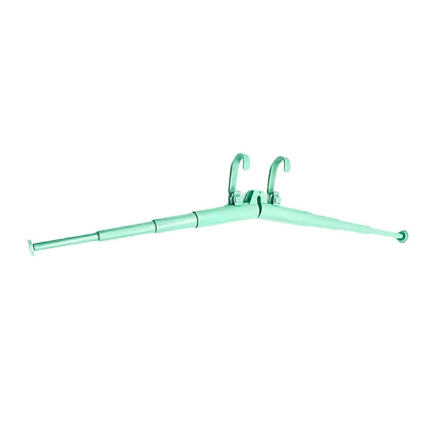 Telescopic Clothes Hanger Storage Organizer Foldable Design Easy to Install Adjustable Drying Rack