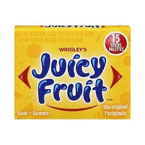 Wrigley's Original Flavoured Chewing Gum Juicy Fruit, 10 Count (Case Of 10)