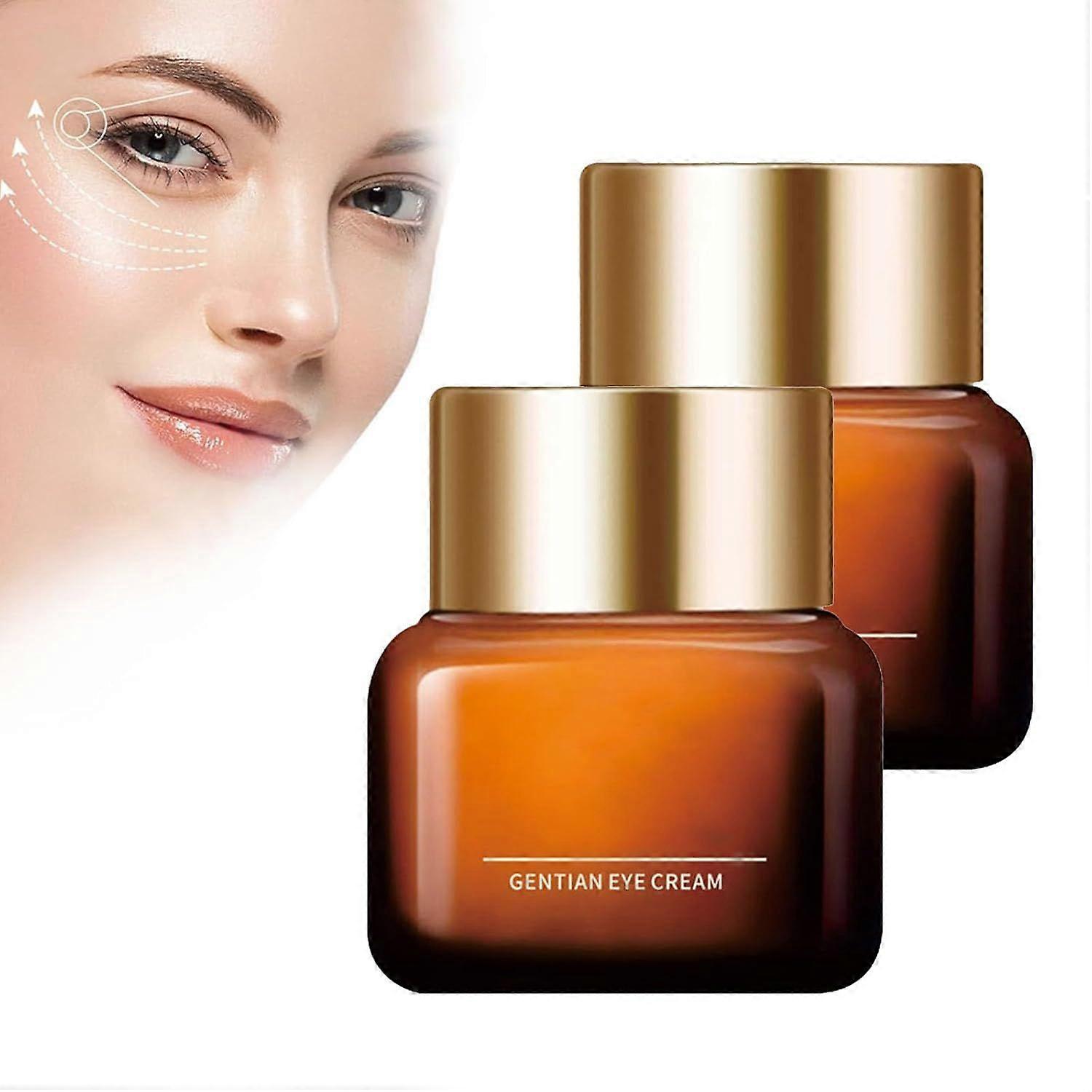 Gentian Anti-Wrinkle Eye Cream, 20g Gentian Eye Cream For Eye Bags, Gentian Anti-Wrinkle Firming Eye Cream For Dark Circles, Puffiness