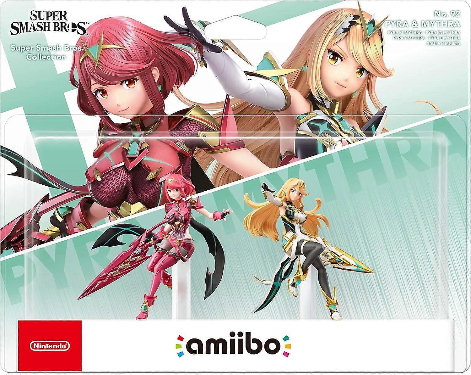 Nintendo Amiibo Character 2 Pack - Pyra & Mythra -Super Mario Collection