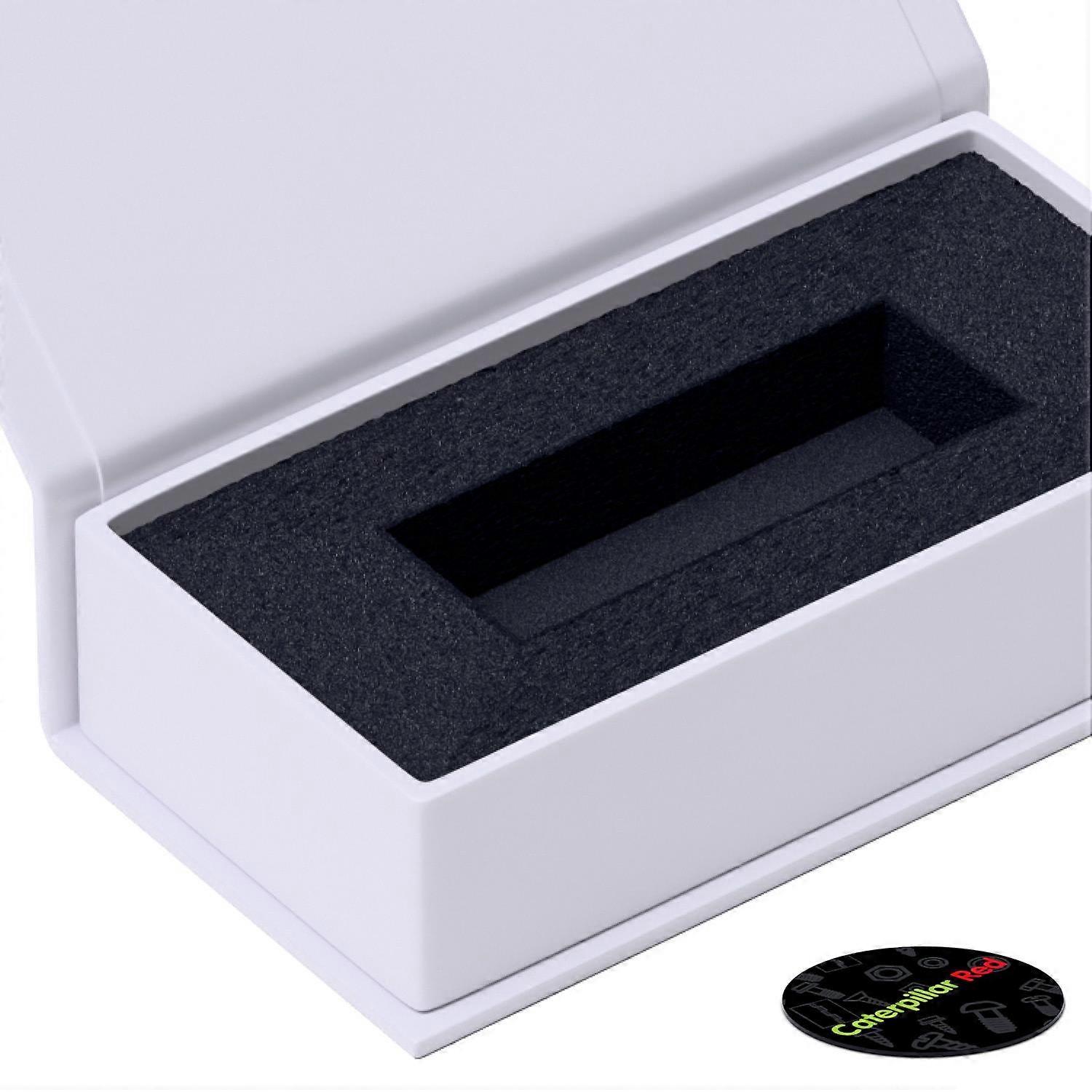 4x Magnetic USB Presentation Gift Boxes, White