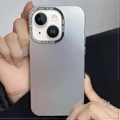 For iPhone 15 Electroplated TPU + Acrylic IMD Phone Case