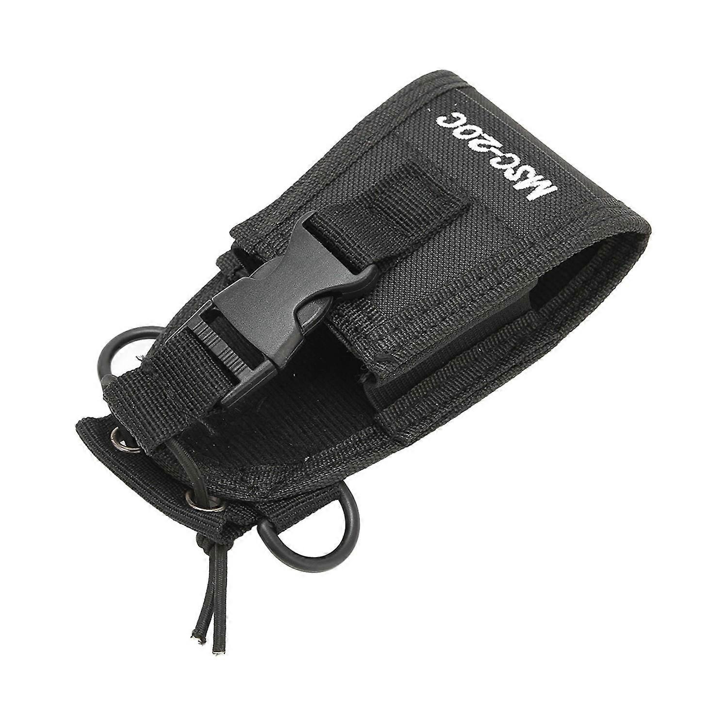 Walkie Talkie Holder Bag Nylon Protective Portable 2 Way Radio Case With Adjustable Strap for Kenwoo