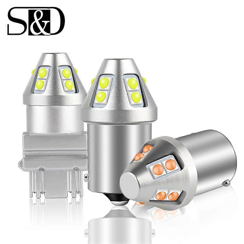 1X T20 LED W21/5W 7443 W21W 7440 PY21W P21W led BAY15D BA15S BAU15S Led Car LED Bulb P21/5W 1156 1157 Turn Signal Light T25 3157 3156 p27/7w P27W Lamp