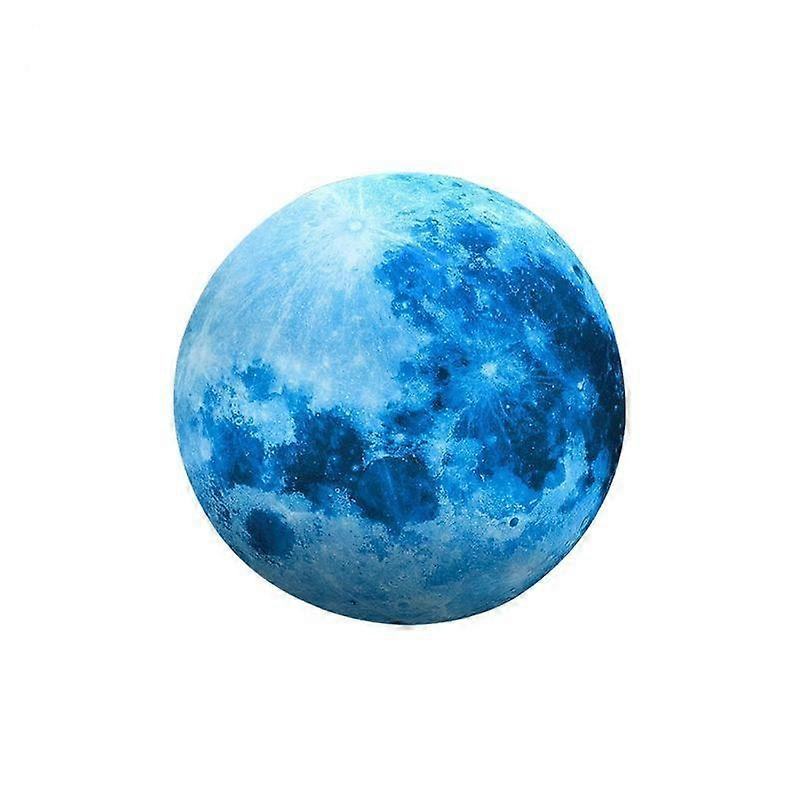 Moon Glow in The Dark Stickers Night Luminous Room Wall Decal Stickers Decoration