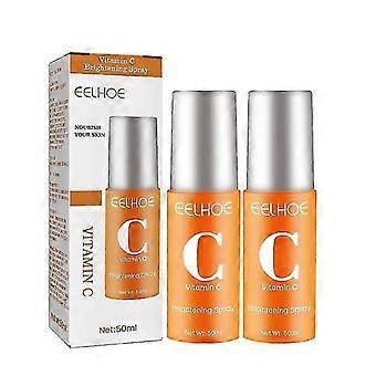 2x Spray Hidratante de Vitamina C Clareamento Clareador Spray Refrescante