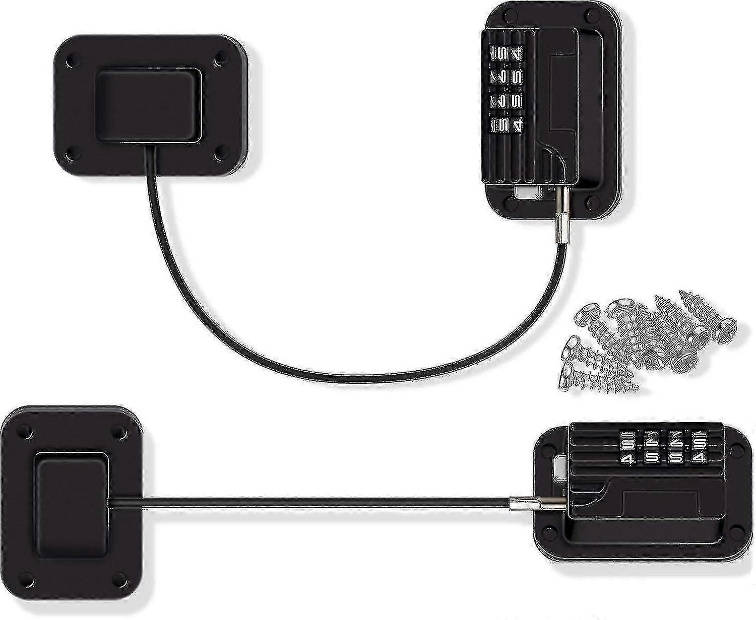 Jääkaappi Jääkaappi Pakastin Oven Lukko Salasanalla, Lapsiturvallinen Jääkaapin Oven Lukko Jääkaapille, Kaapit Ja Laatikot, Ovet Tw