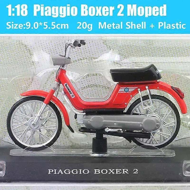 1/18スケール アトラス チャオイタリア トリコロール グリッロ ブラボーボス SI 50cc 原付バイク ミニキャスト&トイビークル モデル 自転車 MAXP