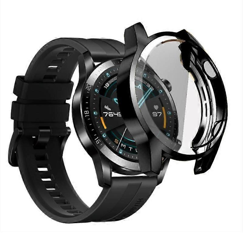 TPU Case for Huawei Watch GT2 46mm Hard Shell Bumper Full Screen Case Smart Watch Dial Protector Cover