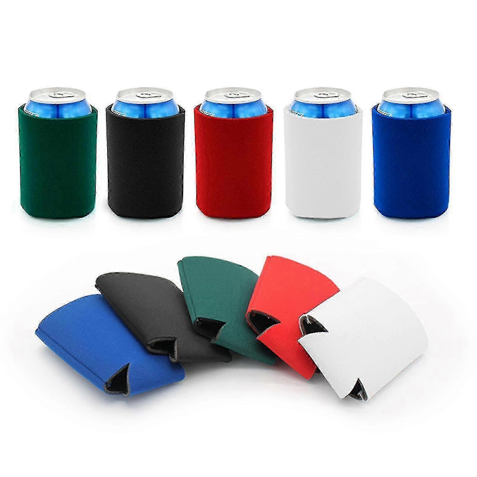 10-Piece Waterproof Foam Can Coolers for Cold Drinks - Excellent Cold Retention