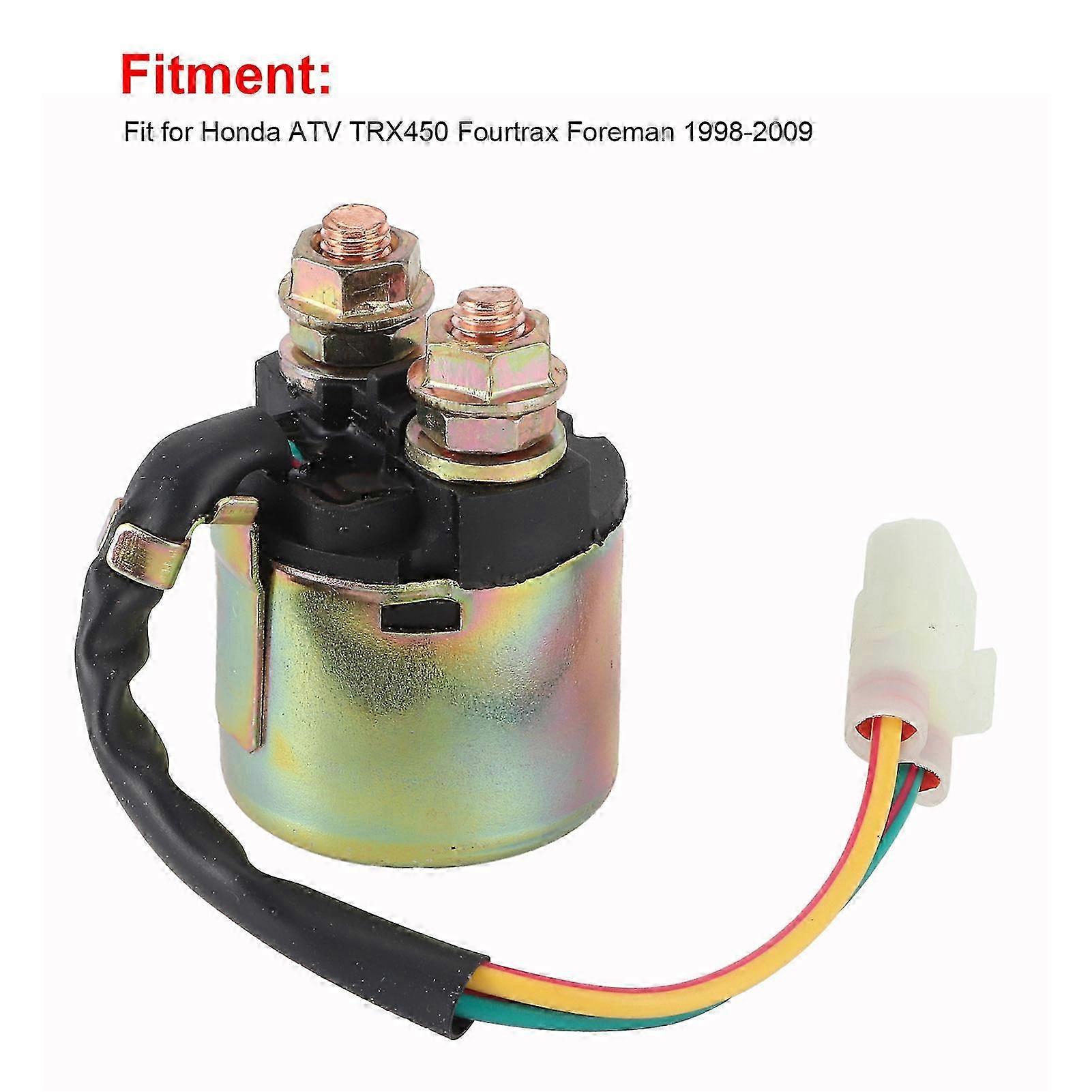 بدء التشغيل التتابع استبدال الملف اللولبي يصلح لهوندا ATV TRX450 فورتراكس فورمان 1998-2009 f26